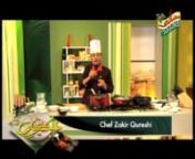 Chef Zakir on the Malaysian Palm Oil Zakir-e-Khas cooking show demonstrates how to make chicken nihari and pista gulab jaman.