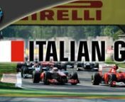 Italian Grand Prix set at the Autodromo Nazionale Monza near to Milan in Italy.A race steeped in history from 1922 to current times.