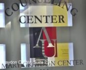 This video provides an overview of services offered at American University&#39;s Counseling Center, including intake appointments and same-day urgent services, individual and group counseling, outreach, and consultation.nnAmerican University Counseling CenternMary Graydon 214n202-885-3500