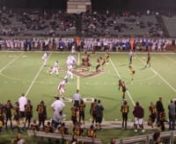Hype of Video for Simi Valley High School Varsity before Royal High Rivalry Game