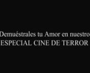 Promo de un spot ficticio para un especial sobre cine de terror. Idea y edición de Mario Parra Barba.