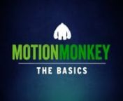 MotionMonkey Tut 1: The BasicsnnThis tutorial goes over the basic concepts of MotionMonkey, a new way of animating in After Effects™. Quickly and easily create complex multilayered animations from your original layout. MotionMonkey is intuitive, versatile and an important new tool for anyone working in motion graphics. nnCheck it outand find out why AE Guru Brian Maffitt says