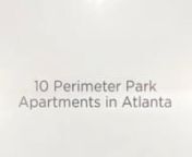 Looking for Luxury Apartments in 10 Perimeter Park Atlanta? Then come see 10 Perimeter Park Apartments in Atlanta, GA. A different kind of development. In creating 10 Perimeter Park, we&#39;ve worked hard to make it a special living environment in more ways than one. A special bio-retention riparian zone collects and cleans rainwater runoff before releasing it into the watershed and nearby Nancy Creek. Air conditioners are hidden from view, tucked away where they can&#39;t compete with landscaping. A sp