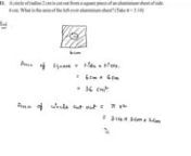 NCERT Solutions for Class 7th Maths Chapter 11 Perimeter and Area Ex11.3Q11