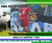 La Selección encontró el gol de la victoria con un zapatazo desde afuera de “La Pulga”, en tiempo adicionado. Angustioso triunfo 1 a 0 que vale un pasaje a octavos de final.nnArgentina consiguió este sábado un angustiante triunfo frente a Irán con un tanto de Lionel Messi, en tiempo cumplido. El 1 a 0 en el estadio Mineirao de Belo Horizonte le alcanzó a la Selección para asegurarse su clasificación a los octavos de final del Mundial Brasil 2014. El capitán argentino, con un tiro co