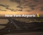 New York Airports X is the most complete, affordable and performance-friendly package on the market containing 6 New York airports - 3 from the largest airport system in the world (KJFK Kennedy, KEWR Newark and KLGA LaGuardia) and 3 business &amp; general aviation airports from the surrounding area (KTEB Teterboro, KCDW Essex County and KLDJ Linden).nn nnNew York is the most populous city in the United States and the center of the New York Metropolitan Area, one of the most populous urban agglom