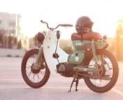 directed and edited by Antonios Kouros - Paris Kouros.nnThis video took place in Athens Greece.These guys are long time friends, and they have one common love...motorcycles...Antonis and Paris found this Honda Cub destroyed, and scalped, and they rebuild it from the begin.