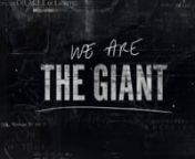 Titles and graphics for director Greg Barker’s documentary, “We Are The Giant”, a Passion Pictures &amp; Motto Pictures Production that premiered at this year’s Sundance Film Festival.nnCreative Directed &amp; Designed by Manija Emran http://www.manijaemran.me nProduced by Mill Plus themillplus.com