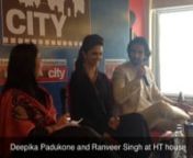 [STAR IN THE CITY] Ranveer Singh and Deepika Padukonenn