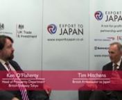 Ken O&#39;Flaherty, Head of Prosperity Department at the British Embassy Tokyo, explains the recent changes in the Japanese market as a result of bold economic policy initiatives, famously coined &#39;Abenomics&#39;.nnUK finance experience is in demand after recent banking reforms. nnhttp://www.exporttojapan.co.uk/sector/financial-business-services