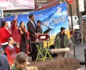 Christmas song &#39;Dheere Dheere Chalo&#39; by Punjabi Church Choir at Jackson Heights, New York