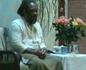 Mooji gently guides those at Satsang in Port Chester,New York, into the unassociated state of