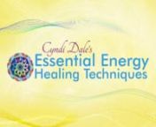 Cyndi Dale&#39;s Essential Energy Healing Techniques - Promo VideonnCyndi Dale’s essential healing techniques are for healing self and others.nnIn this four-hour video series you will learn everything you need to know to safely and powerfully effect change for higher good. Many of these techniques are unique to Cyndi, comprised of teachings she has assembled from her journeys, client work and studies around the world. Together, they are your
