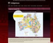 ABC Online Indigenous - Interactive MapnMove your mouse over the map below to reveal the detail.nThis map is just one representation of other map sources that are available to illustrate Aboriginal LanguageGroups and Tribal Boundaries of Aboriginal Australia.