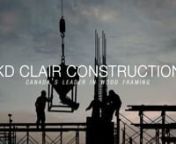 Wood &amp; Timber Framing - Condominiums, Motels, Resorts and Apartments.nnKD Clair is Canada&#39;s foremost wood framing company. Established in 1980 they have completed projects in British Columbia, Alberta and Ontario.nnAs owner Dale Clair states in this video,