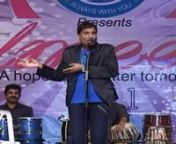 Raju Srivastava often credited as Raju Shrivastav or Raju Srivastava is an Indian comedian. Who recently performed at Global Vision NGO. watch his mindblowing comedes here.