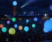 This is fresh and unedited footage of the Vancouver 2010 closing ceremony featuring Tangible Interaction&#39;s Zygote Balls.nnA Zygote is an interactive LED ball that responds to motion through human touch, changing colour as it&#39;s tapped by a crowd or audience. It can also be DMX controlled, acting as a controllable, stand alone lighting device.nnTwenty Zygote Balls were released into the stadium at the 2010 Winter Olympics closing ceremony, connecting the stadium audience and athlete&#39;s with each ot