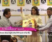 Sonam Kapoor launches the DVD of Khoobsurat from khoobsurat
