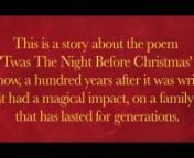 “ ’Twas The Night Before Christmas”nwritten and directed byJerry Pia nProduced bynPLAY IT AGAIN entertainment, inc.nnASlikStuf MovienA Squires Entertainment Movie n(your logo)nEdited by Mike SquiresnFilmed (Cinematography?) nby Mike SquiresnMusic byJerry PianSongs:“ ’Twas The Night Before Christmas”nWritten and Performed byJerry Pian“ChristmasTime”nWritten and Performed byJerry PianArt Direction byTeddi PianCostumes byTeddi Piannnote to Mike…nMy name and SlikS