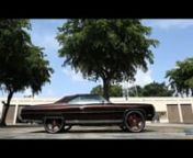 IN THE DONK GAME, EVERYBODY WANTS TO BE DIFFERENT, AND SET THERE CAR APART FR0M THE REST. THIS 1973 CAPRICE CLASSIC NICKNAMED