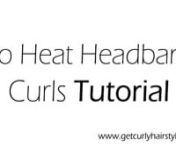 Beautifully curled hair with out using a curling iron is simpler than ever. All you want is a stretchy headband and a set of arms! Learn learn how to get low upkeep, no warmth, voluminous curls.nhttp://www.getcurlyhairstyles.com/heat-headband-curls-tutorial/nnFor more Curly Hairstyles go to :nhttp://www.getcurlyhairstyles.com/nnAND ALSO :nnlong curly hairstylesncurly hairstyles for long hairnlong curly hairncurly hairstyles for promncurly hairstyles for womennshort curly hairstyles for womenncut