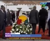 Accra, Ghana State Funeral for Maulana Abdul Wahab Adam