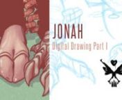 This is the First part of collection of videos that shows the complete Digital Drawing Process behind the final art of JONAH, hope you like it and specially find something useful in itnnIf you haven&#39;t seen the finished Illustration please go here http://tinyurl.com/oa5vdyunnFAQnn1.- Some stuff I draw comes from memory and imagination, but, Yes, I do use photographic references, I don&#39;t know how to draw everythingnn2.- I use Photoshop for my Digital Pencils, sometimes I use different custom brush
