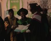 STORY: SOMALIA-SIMAD UNIVERSITY GRADUATIONnTRT: 3:18nSOURCE: UNSOM PUBLIC INFORMATIONnRESTRICTIONS: This media asset is free for editorial broadcast, print, online and radio use. It is not to be sold on and is restricted for other purposes. All enquiries to news@auunist.org nCREDIT REQUIRED: UNSOM PUBLIC INFORMATION nLANGUAGE: SOMALI/NATSnDATELINE: 28TH NOVEMBER 2013/MOGADISHU/ SOMALIAnnSTORYnSomalia is on the road for growth and development, with significant steps in crucial sectors such as edu