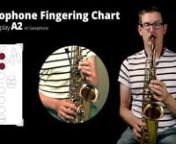 Learn all saxophone fingerings at http://saxhub.comnnThis video is part of the complete saxophone fingering chart at:http://saxhub.com