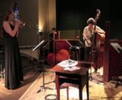Laura Watts - pocket trumpet, vibraphonenOrlando le Fleming - double bassnJeff