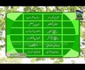 Sheikh e Tareeqat Ameer e Ahle Sunnat Maulana Ilyas Qadri distributed Madani Pearls in one of the famous Program of Madani Channel.nnClick the following Link to watch more Islamic Videos: https://vimeo.com/ilyasqadriziaeennAll the Viewers are requested to kindly connect to DawateIslami - The World Islamic Organization of Quran &amp; Sunnah: http://connect.dawateislami.net nnKindly share this Video to as many people as you can and post your comments about this Video. It will be sadqa e jaria for