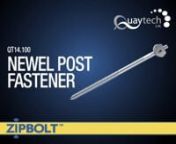 Qt14.100 Newel Post Fastener From Quaytech