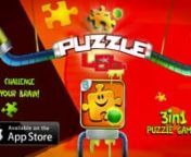 Puzzle Lab - available on the App Store now:nhttp://bit.ly/15pB9IKnnPuzzle Lab for iPhone 3GS, iPhone 4, iPhone 4S, iPhone 5, iPod touch (3rd generation), iPod touch (4th generation), iPod touch (5th generation) and iPad on the iTunes App StorennPuzzle Lab includes 3 well known and popular puzzle games!nIt&#39;s the perfect solution for boredom!nThey will challenge your brain to the limit!nn★ ★ ★ ★ ★n- Flow game with 50 Levelsn- Memory with 30 Levelsn- Pattern puzzle 120 Levelsn- Slot Mach