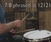 Another video lesson from Max Senitt. Be sure to check out my other lessons on my channel, and while you are at it, please subscribe to my channel, and leave a comment on the video. For more information about my lessons, please check outnnhttps://www.facebook.com/MaxSenittDrumLessonsnnAnd remember, with all of the amazing books, videos and free lessons available online, there is still NO substitute for studying with a REAL live teacher.nnToronto based drummer, Max Senitt, has been playing music