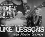 Hey Uke Players!nnOn this month&#39;s episode of Uke Lessons, Aldrine shows you how to play
