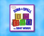 This original set of songs were written specifically to help children memorize the spellings of the first 25 high frequency words presented in the Houghton Mifflin Language Arts Series. With the words written out onscreen and fun movements choreographed to help with memorization, these fun songs help children easily memorize the spellings as they are able to learn the alphabet song and begin writing. The final song on the CD is a song that reminds children to put a period at the end of each sent