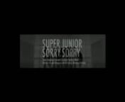 Super Junior- Sorry Sorry from super junior sorry