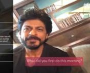 SRK & AbRam’s Morning Masti | #SRKLiveOnFame from the srk film to