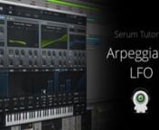 FREE DOWNLOAD: Download the Serum arpeggiator patch: https://goo.gl/PvleNEnCheck out the Vespers online course library here: https://goo.gl/OmL42CnnGetting Serum’s advanced LFOs to work like an arpeggiator is a bit convoluted, because Serum - like Massive - doesn’t have a dedicated arp.But you don’t need one!In this tutorial, I’ll show you the essential steps to creating an arpeggiator inside of Serum using 2 LFOs’.nnThe first LFO is used for pitch modulation and the second LFO is
