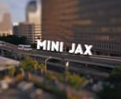 Jacksonville is one of the largest cities in the country, but it has a small-town feel. See the city come alive in this miniature version of the bold new city of the south.nnMini Jax was produced by 5ivecanons, a creative advertising agency located in the heart of Jacksonville. Our award-winning team snapped over 30,000 photos in total and have spent hundreds of hours working to produce this pro bono video for the city we love, the city we live in and the city we call home. nnWe hope that you an