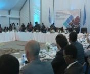 STORY: High-Level Partnership Forum on Somalia commits to sustained progress in key development areas nTRT:5:45nSOURCE: UNSOM PUBLIC INFORMATIONnRESTRICTIONS: This media asset is free for editorial broadcast, print, online and radio use.It is not to be sold on and is restricted for other purposes.All enquiries to thenewsroom@auunist.orgnCREDIT REQUIRED: UNSOM PUBLIC INFORMATION nLANGUAGE: ENGLISH/NATURAL SOUNDnDATELINE: 9/12/2015, MOGADISHU, SOMALIAnnnSHOT LISTn1.tWide shot, Delegates atte