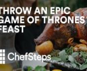 Inspired by “Game of Thrones,” this epic (yet simple to make) suckling pig is an amazing centerpiece dish at any feast. Get the recipe: chfstps.co/1Xl6UPE