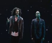 Hamilton’s Daveed Diggs and Leslie Odom, Jr. Perform at the ESPN Upfrontn nHamilton’s Grammy Award-winning and Tony Award-nominated artists Daveed Diggs and Leslie Odom, Jr. opened and closed this morning’s ESPN Upfront presentation with an original performance written and created exclusively for the event.n nThe annual show, which took place at the Minskoff Theatre in New York, N.Y., gathered a lineup of ESPN executives, talent and athletes to showcase the network’s marquee programming.