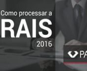 Como processar a RAIS 2016 from rais2016