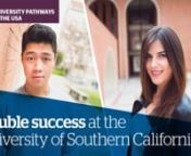 Meet Reyner and Olga - two Kings&#39; students achieving great success at University of Southern California, ranked 23 in the USA.