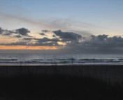 Time Lapse of Sunrise at Melbourne Beach, FL.nApril 12, 2016