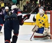 The United States got three second-period goals in a 6-1 rout of Sweden on Saturday. In their second straight win, the hosts had six different goal-scorers.