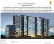 The Neelyog Group presents Aashiyana, a high-rise residential project with 1 and 2 BHK residential flats for sale in Kandivalli West.nnTo know more http://neelyog.com/project/neelyog-aashiyana/