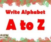 #ABCDforkids. Learn to write #ABCDAlphabetsfor children.nnAlphabet writing for the little ones to make their first learning so easy, colorful and very understanding. This video helps kids to learn to write A to Z alphabets. It is one easy way to learn alphabets. Let your kids #learnABC perfectly and remember them well. Make your kids first learning the best learning. This video also helpful for school going kids who are the new learners.nMake your children learn with fun. Enjoy it.