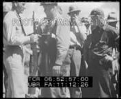 [Pre-WWII - 1939, USA:Army Maneuvers; AFL Strike; Automobile Parade / Celebration; Gambling Ship; Forest Fire.Aug39]nTitle:World-Wide News Events - Manassas, VA.n00:00:05t06:51:46Troops march off trains; out of trucks; set up tents; soldiers served in mess linePre-WW2; n00:00:48t06:52:29Title:Green Mountain, Colo.View down onto valleyearly / antique cars driven past.n00:02:21t06:54:02People in building windows throwing confetti; queen250085-2100:25:24 - 00:25:51 equipme